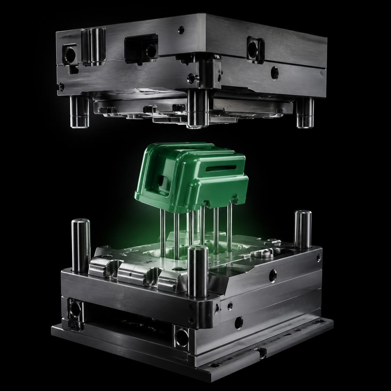 Injection mould — Ejection / Open